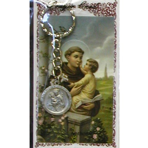 ST ANTHONY KEYRING/PRAYER CARD