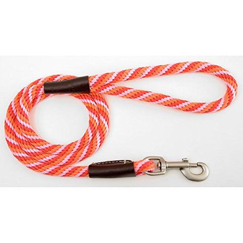Mendota Snap Leash - Taffy, 1/2" X 6'