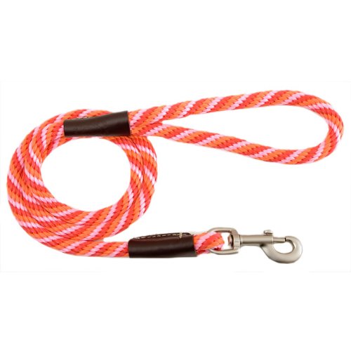 Mendota Small Snap Leash - Taffy, 3/8" X 4'