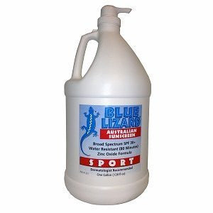 Blue Lizard Australian Sunscreen SPF 30+, Sport, 1- Gallon Jug