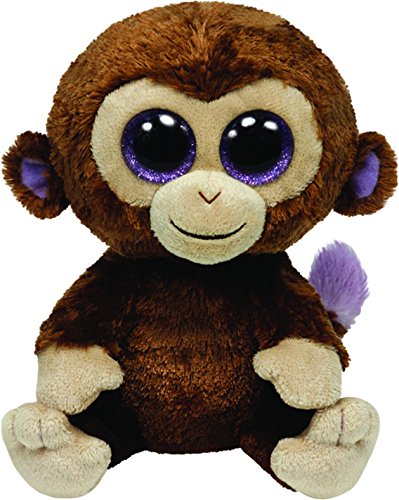 Coconut the Monkey Medium Beanie Boo Plush, 13-Inch
