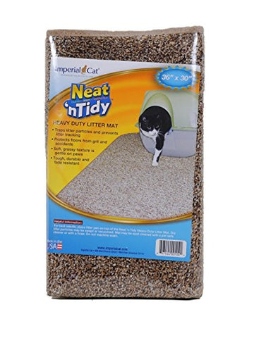 Neat 'n Tidy & Misc. Heavy Duty Litter Mat, Brown