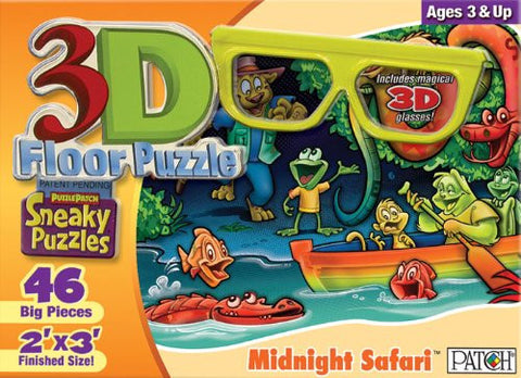 3D Sneaky Puzzles - Midnight Safari