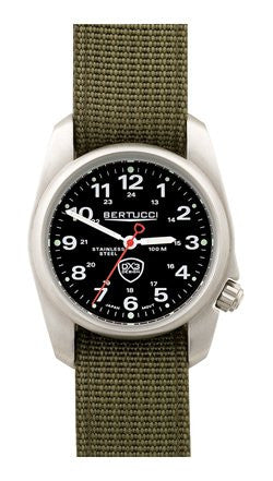 A-1S Field 36mm 3/4" 2.1oz Black Dial Olive Band