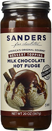 Dessert Toppings, Milk Chocolate Hot Fudge Topping, 20 oz Jar