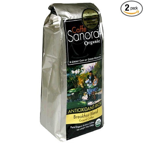 Ground Breakfast Blend - 12OZ,(Caffe Sanora)