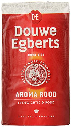 Douwe Egberts Aroma Rood Ground Coffee, 8.8-Ounce Packages (Pack of 3)