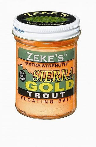 Zeke’s Sierra Gold Floating Trout Bait - Orange