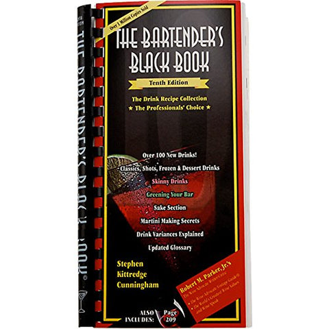 The Bartenders Black Book, Updated 10th Edition