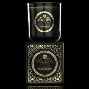 MAISON NOIR Classic Maison Candle, 100 hour (12 oz) Ambre Lumiere