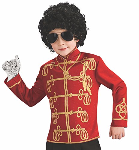 H/S Michael Jackson Red Military Jacket - Large