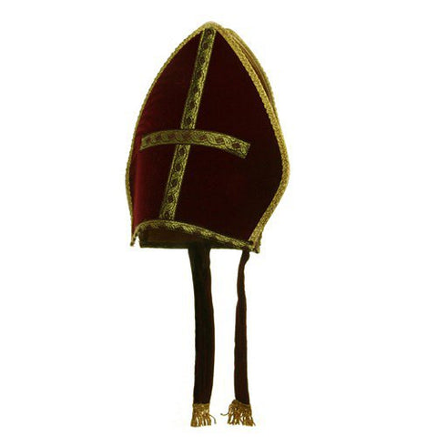 J Hat, Bishop Hat - Burgundy (fitting up to XL)