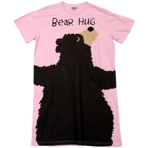 Lazy One  Nightshirts, Bear Hug, Pink