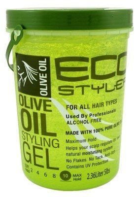 Eco Hair Gel, Olive Oil, 5 lb