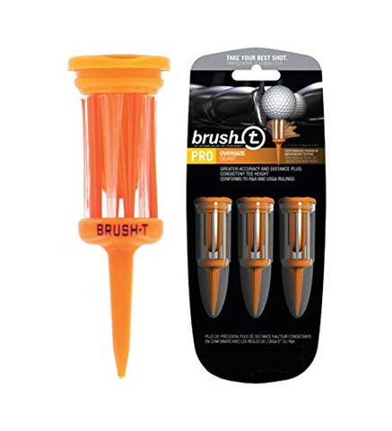 Brush T Pro Flexible Golf Tees/Oversize (2.4)"