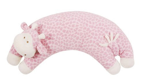 Curved Pillows - Giraffe, Pink