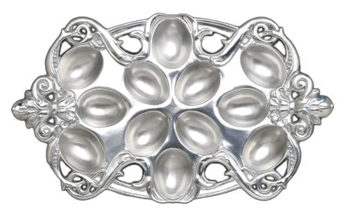FLEUR-DE-LIS DEVILED EGG HOLDER