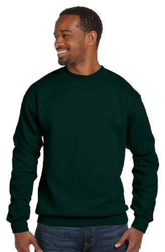 Hanes ComfortBlend Long Sleeve Fleece Crew - p160 (Deep Forest / Medium)