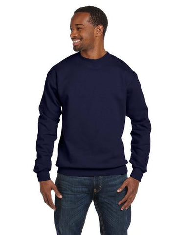 Hanes ComfortBlend Long Sleeve Fleece Crew - p160 (Navy / 5X Big)