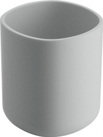 Toothbrush holder, white, 3¾″ x 3¾″ - h 4¼ in.