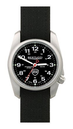 A-1S Field 36mm 3/4" 2.1oz Black Dial Black Band