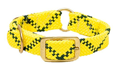 Mendota Center Ring Collar 1" x up to 24" - Hi-Viz Yellow