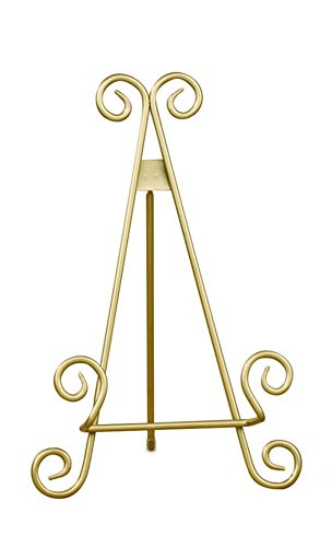 9" Stratford Gold Metal Easel