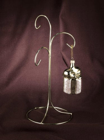 Brass Three Arm Ornament Stand