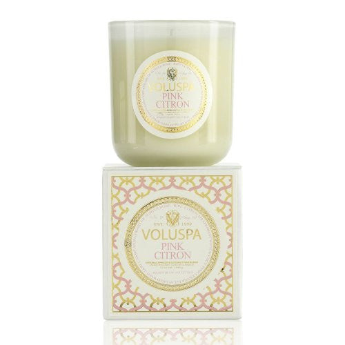 MAISON BLANC,Pink Citron Classic Maison Candle, 100 hour