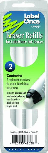Eraser Refills, 2 erasers
