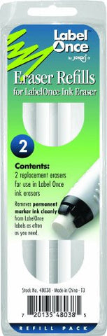 Eraser Refills, 2 erasers