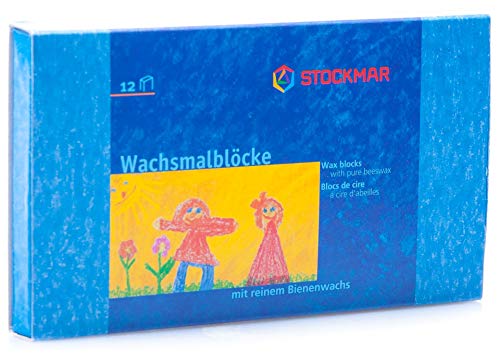Stockmar Wax Block Crayons Box -12 Assorted