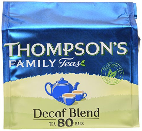 Thompson's Decaf Blend Tea 80 Bags