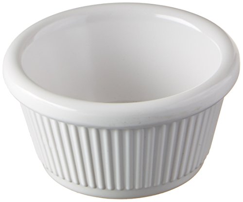 2oz Fluted Ramekins, White