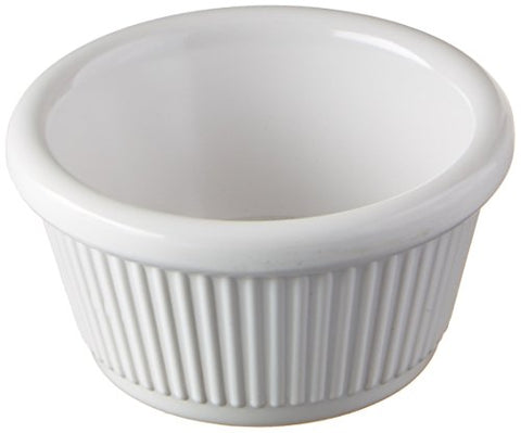 2oz Fluted Ramekins, White