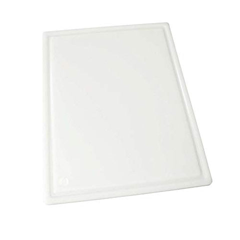 Cutting Board, Grooved, 15" x 20" x-1/2", White