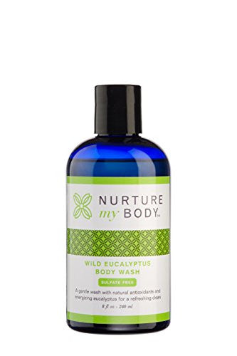 Nurture My Body Wild Eucalyptus Body Wash 8 oz