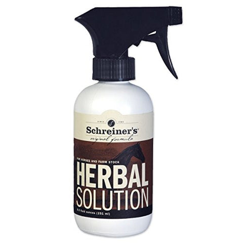 SCHREINERS HERBAL SOLUTION - HORSES AND FARM STOCK  8.5OZ SPRAY BOT
