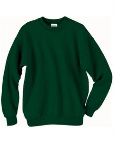 Hanes ComfortBlend Long Sleeve Fleece Crew - p160 (Deep Forest / XXX-Large)