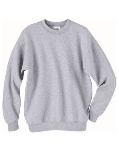 Hanes ComfortBlend Long Sleeve Fleece Crew - p160 (Ash / Large)