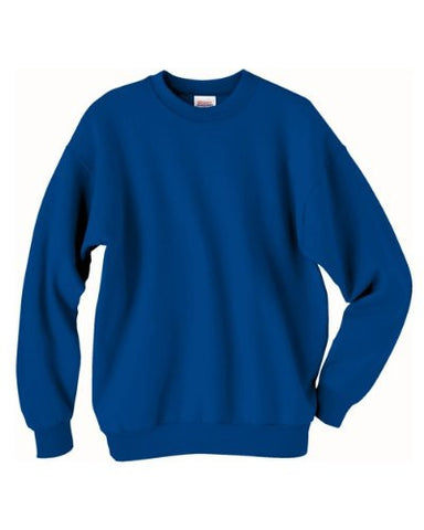 Hanes ComfortBlend Long Sleeve Fleece Crew - p160 (Deep Royal / Large)