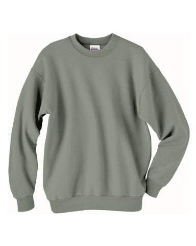 Hanes ComfortBlend Long Sleeve Fleece Crew - p160 (STONEWASH GREEN / Small)