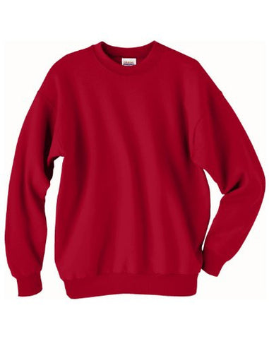 Hanes ComfortBlend Long Sleeve Fleece Crew - p160 (Deep Red / X-Large)