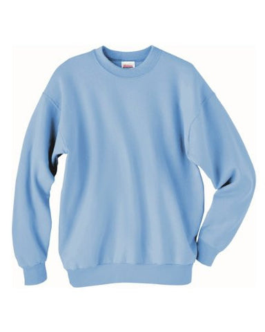 Hanes ComfortBlend Long Sleeve Fleece Crew - p160 (Light Blue / XXX-Large)