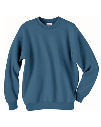 Hanes ComfortBlend Long Sleeve Fleece Crew - p160 (Denim Blue / Medium)