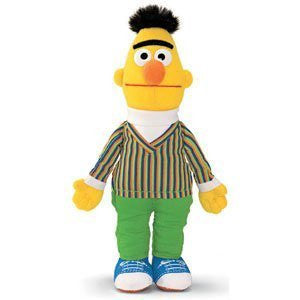 Gund Sesame Street Bert Finger Puppet 6.25" Puppets