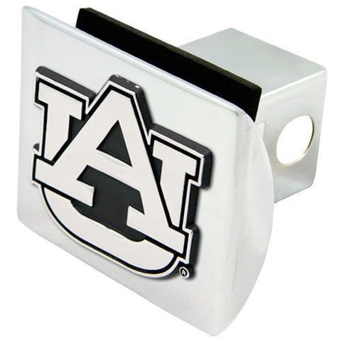 Auburn (“AU”) Shiny Chrome Hitch Cover