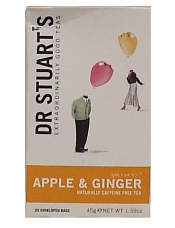 Dr Stuarts Apple & Ginger 15 bags. "Spicy or Icy"
