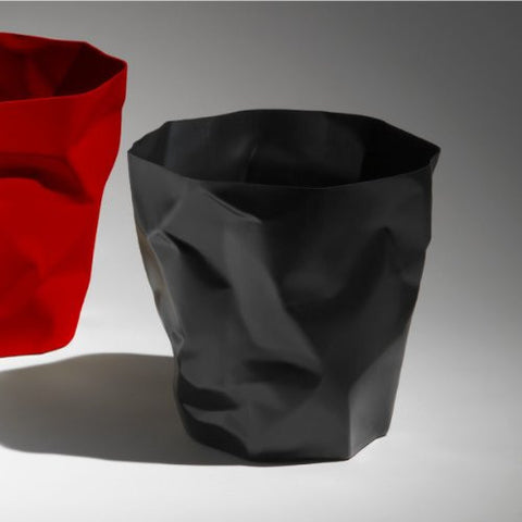 Bin Bin Black Waste Paper Basket