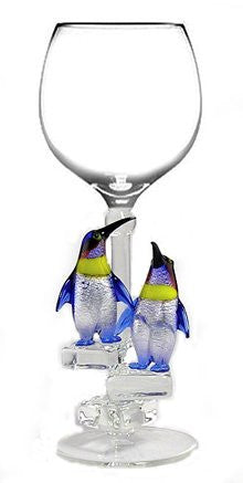 Wine glass /Two Penguins
